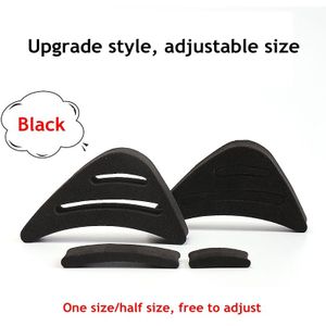 Vrouwen Hoge Hak Teen Plug Insert Schoen Grote Schoenen Teen Front Filler Kussen Pijnbestrijding Protector Aanpassing Schoen Accessoires 1 paar