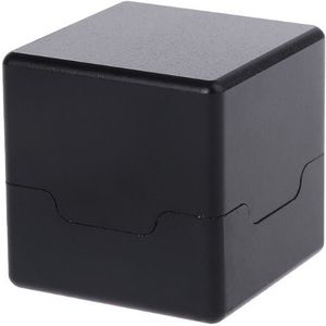 Pocket Biljartkeu Krijt Houder Aluminium Draagbare Mini Cue Tips Krijt Zwembad Krijt Carrier Case Box 3x3x3cm