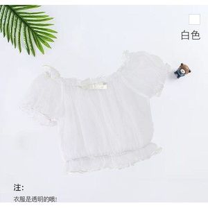 Vrouwen Japanse Chiffon Lolita Top Shirts Ondergoed Top Match Lolita dressses Zoete Licht Innner Shirt Roze Swwet Blouse