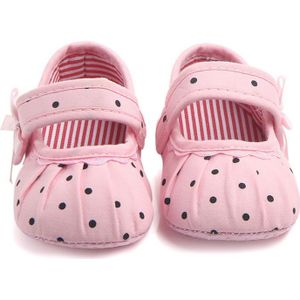 Schattige Peuter Infant Pasgeboren Baby Meisje Bloem Dot Schoenen Wieg Schoenen Maat 0-18 Maanden Baby Schoenen