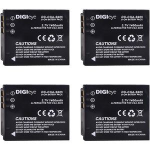 CGA-S005 S005E DMW-BCC12 Batterij Voor Panasonic Lumix DMC-FS1 FS2 FX1 FX3 FX8 FX9 FX10 FX12 FX50 FX100 DMC-LX1 LX2 LX3