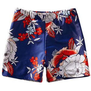 Zomer Mode Kinderen Baby Jongens Familie Bikini Strand Korte Broek Zwemmen Bloemenprint Korte Broek Beachwear Casual Kleding