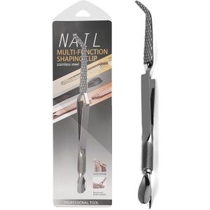 Rvs Nail Vormgeven Pincet, Vormgeven Tang Voor Uitbreiding Nail Crystal Nagels, Nagel Gereedschappen