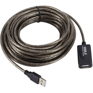USB 2.0 verlengkabel 20 M/10 M/5 M Man-vrouw Actieve Repeater Extension Extender Kabel cord USB Adapter