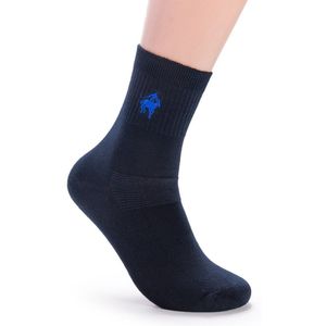 PIER polo sokken 5 Pairs Mannen Pantufa Calcetines man effen kleur 100% Katoen Harajuku Gelukkig heren Sokken Business Borduurwerk Meias