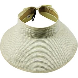 Women’s Hat Summer Women Foldable Straw Sun Hats For Women Visor Cute Bowtie Beach Hat Visor Hat Visera Fisherman Hat Gorra #L20