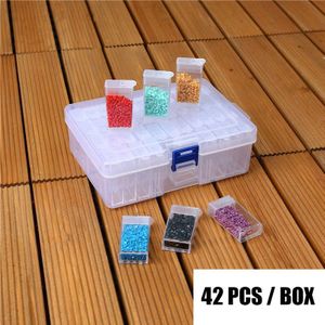 64 Grids Plastic Opbergdoos Sieraden Doos Accessoires Box Praktische Plastic Case Voor Bead Ringen Sieraden Display Organizer