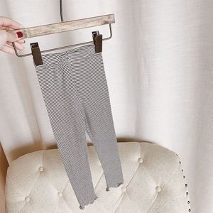 Meisje Baby Koreaanse Stijl Streep Leggings Lente Mode Broek Kinderen Casual Kleding Peuter Meisjes Kleding Prinses Broek