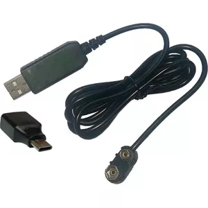 ENEGON 9V 650mAh Li-ion Oplaadbare Batterij (2 Stuks) – Met 2-in-1 USB-kabel, Geschikt Voor Rookmelders, Microfoons, Speelgoed En Meer