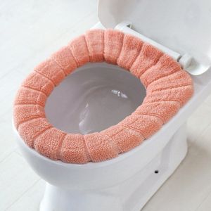 O Type Toiletbril Cover Mat Wasbare Soft Warmer Deksel Kussen Pad Badkamer Toilet Seat Accessoires Comfortabele-Leven
