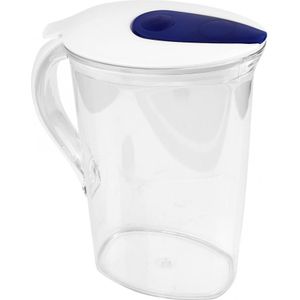 2.1L Grote Capaciteit Plastic Transparante Fles Water Koud Warm Water Kruik met Deksel Thuisgebruik Drinkware