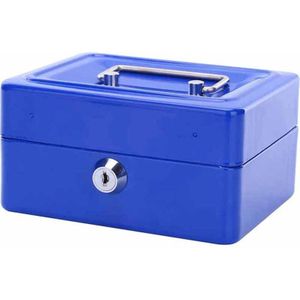 Mini Kleine Stalen Veilig Sleutel Open Box Store Inhoud Dozen Papier Spaarpot Kaart Document Kluizen
