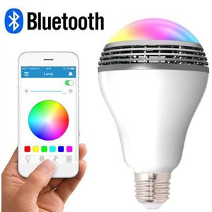 Een-op-Een Verbinding Led Muziek Lamp Met Smart Bluetooth Speaker Multi Kleur Veranderende App Controle rgb