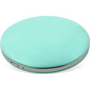 Led Licht Mini Make-Up Spiegel Compact Pocket Gezicht Lip Cosmetische Spiegel Reizen Draagbare Verlichting Spiegel 3X Vergrootglas Opvouwbare