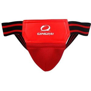 Volwassen Mannelijke Rode Mma Kruis Protector Tkd Karate Lies Guard Kind Mannen Lies Protector Kick Boksen Bescherming Jockstrap