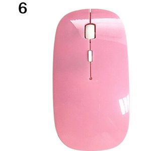 Draagbare Mini 1200 Dpi Usb Optische Draadloze Muis 2.4G Ontvanger Slim Dunne Mause Ergonomische Muizen Voor Laptop pc