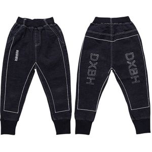 Mode Jongens Broek Lente Herfst Kinderen Jeans Broek Katoen Effen Zwarte Lange Broek Voor Teen Boy Peuter Baby Kleding 3T 8 13Y