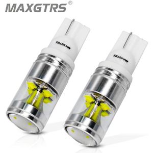 2x T10 194 168 W5W Cree Chip 30 w Wedge Base Auto Auto LED Reverse Backup Light met Projector lens Voor Toyota Hyundai