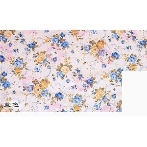 500cm * 75cm synthetische zijde rose brocade tuin stijl cheongsam jurk stof handgemaakte DIY thuis zachte decoratie bruiloft jurk doek