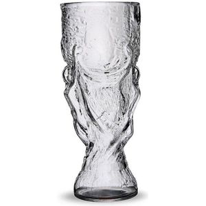Voetbal Mokken Bar Glas 300 ml Wijn Bril Whiskey Cup Bier Cup Goblet Sapkop Hoge Borosilicaatglas