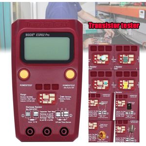 Digitale Transistor Smd Componenten Testers ESR02 Pro Diode Triode Capaciteit Inductie Multimeter Esr Meter Vj