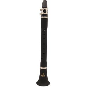 Zwarte E Klarinet Klarinet Houtblazers Instrument Met Schoonmaakdoekje Vet Riet Hard Rubber Lichaam Zachte Tas