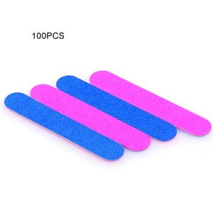 Nail Care Manicure Poolse Schuren Nail File Half Schuren Schuurpapier Nail Schuren Blokken Slijpen Polijsten Tool