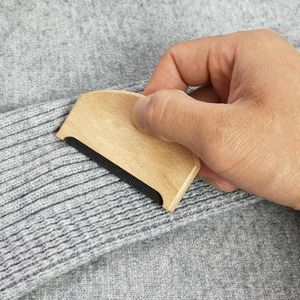 Houten Epilator Trui Kleding Scheerapparaat Stof Kleding Trui Lint Verwijderaars Handleiding Draagbare Houten Pluisjes Trimmer Kam Scheerapparaat