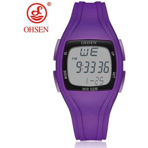 Digitale Led Vrouwen Sport horloges Mode Witte siliconen waterdicht Dame Horloge meisje jongen horloge relogio feminino