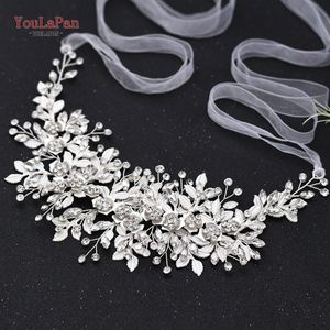 Youlapan HP258 Handgemaakte Kristal Strass Tiara &#39;S En Kronen Wedding Hoofdband Hoofddeksel Bruids Haar Stuk Prom Pageant Accessoire