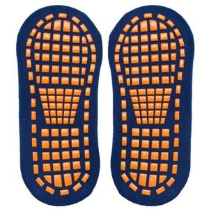 1 Paar Yoga Sokken Anti Slip Katoen Floor Sokken Gym Pilates Sokken Fitness Sport Sokken Voor Vrouwen Mannen Ademend Katoen sokken