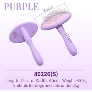 Fenice Huisdier Borstel Hond Kat Haar Massage Handvat Kam Dog Grooming Pet Hair Cleaning Pet Kat Honden Kam
