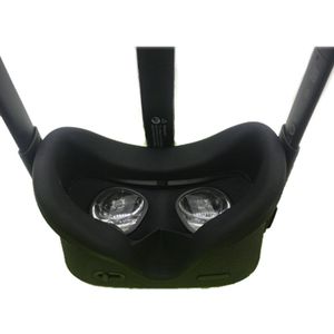 Siliconen Accessoires Oogmasker Vr Bril Soft Cover Gezicht Elastische Shading Vervanging Beschermende Huid Voor Oculusquest