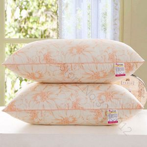 4 Kleur Hoge Elastische Katoen Vullen Pillow Soft Warm Bed Kussen Innerlijke Slaap Kussen Memory Foam Hotel Comfortabele Kussen Nek gezondheid