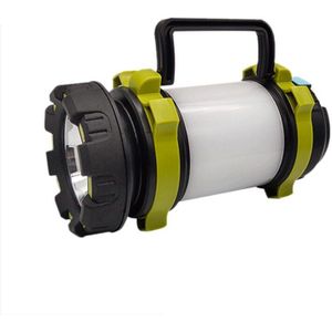 Led Camping Lantaarn Oplaadbare 18650 Batterij Spotlight Zaklamp-3000 Mah Usb Oplaadbare Power Bank 4 Licht Modi Perfect