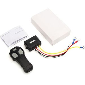 12V Winch Draadloze Afstandsbediening Winch + Ontvanger Kit Schakelaar 100FT DC12V Voor Jeep Auto Vrachtwagen Atv Suv Utv waarschuwen 433Mhz
