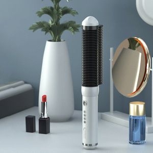 Cedcer Anion Haar Elektrische Stijltang Borstel Haar Modeling Tools Dual Gebruik Haar Borstel Stijltang Curler 200Cm Kabel Lengte