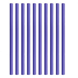 10Pcs Geen Warmte Geen Elektriciteit Eenvoudige Flexibele Haar Curling Staaf Stok Mode Haar Krultang Soft Foam Bendy Twist Sticks diy Rollers