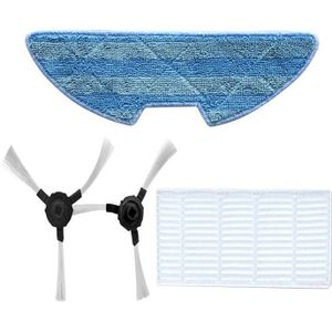 Voor Proscenic 811Gb/911Se Stofzuiger Onderdelen Filter + Mop Doek + Zijborstels