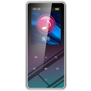 M12 8G MP3 Speler Bluetooth Speaker 1.5 Inch Lcd Sn Contact Knop Radio Hifi Muziekspeler Draagbare Metalen Walkman