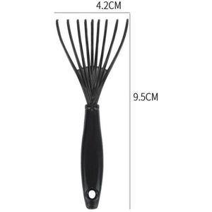 1 stks Haar Kam & Borstel Cleaning Remover Ingebed Handvat Tool Nuttig Cleaner Haar Kam Borstel Accessoires
