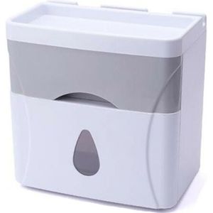 4 kleur Waterdichte Badkamer Toiletrolhouder Keuken Wandmontage Opslag Organiser Tissue Doos Rolhouder TissueBox Dispenser