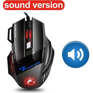 Imice 5500Dpi Professionele Wired Gaming Mouse 7 Button Led Optische Usb Computer Muizen Backlight Gamer Muizen X8 Voor Laptop pc Game