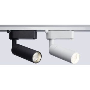 VISDANFO aluminium rechte led spoor licht cob aisilan reflector lamp rail verlichting armaturen aluminium T track verlichting