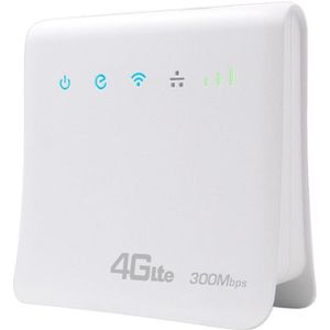 300Mbps Wifi Routers 4G Lte Cpe Mobiele Router Met Lan-poort Ondersteuning Sim-kaart Draagbare Draadloze Wifi Router-Eu Plug