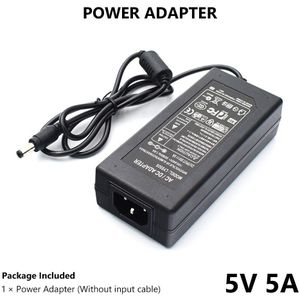1Pcs Ac Dc 5V 12V 5A 6A 7A 8A Voeding 60W 96W Adapter Oplader 5.5Mm X 2.1Mm Voor Led Light Lcd Monitor Cctv Zonder Ingang Lijn