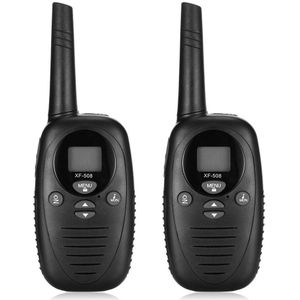 2 stuks Mini Walkie Talkie Kids Radio 2-weg Radio 22 Kanalen 3 KM Bereik Riemclip Draagbare Ham radio Transceiver