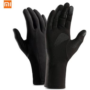 Xiaomi Winter Warme Handschoenen Winddicht Antislip Dikker Volledige Vinger Handschoenen Touch Screen Unisex Mannen Vrouwen Sport Fietsen Handschoen