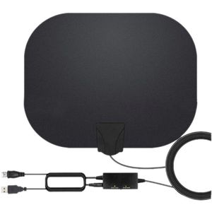 Mool Professionele Indoor Tv Antenne 200 Mijl Langste Bereik Hdtv Digitale Antenne 4K Hd Vhf Uhf Lokale Kanalen