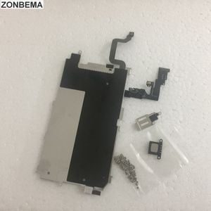 Zonbema Originele Test Volledige Set Reparatie Onderdelen Voor Iphone 6 Lcd Display Metalen Beugel Front Camera Oor Speaker + Plaat + Schroef Set